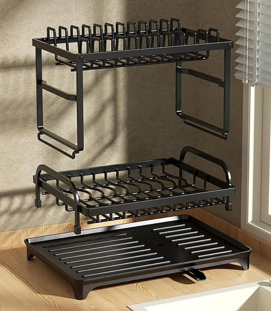 2-Tier Kitchen Dish Drying Rack