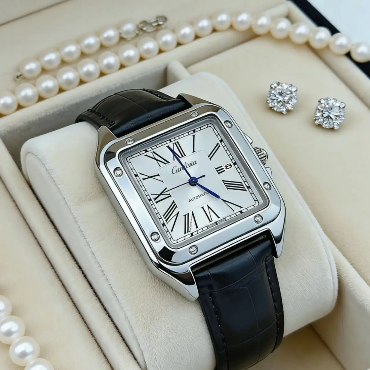 Men's Luxury Square Quartz Watch