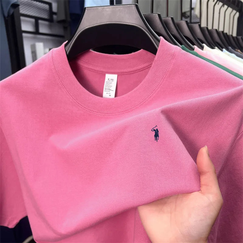 Paul Pony Premium Cotton Embroidered T-Shirt