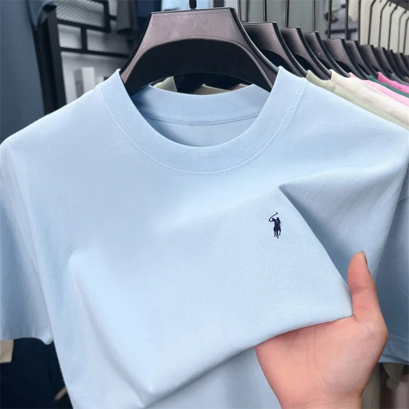 Paul Pony Premium Cotton Embroidered T-Shirt