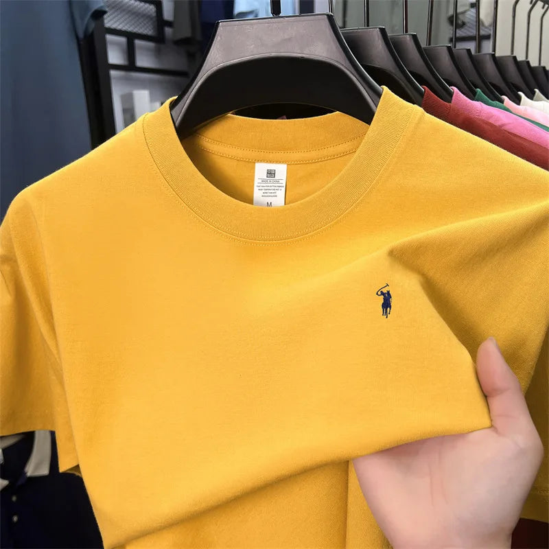 Paul Pony Premium Cotton Embroidered T-Shirt