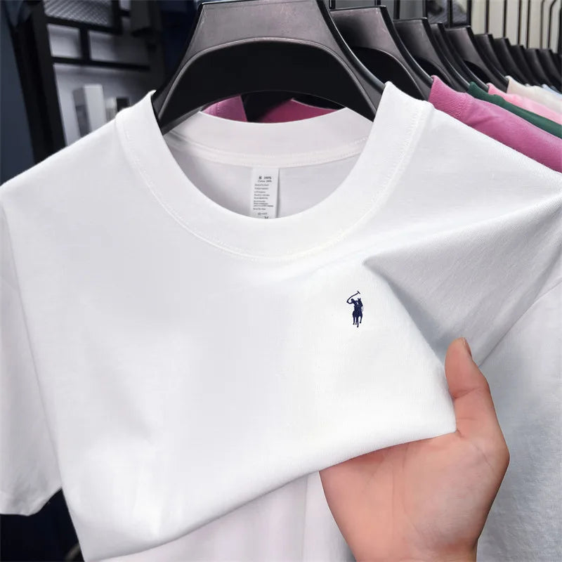 Paul Pony Premium Cotton Embroidered T-Shirt