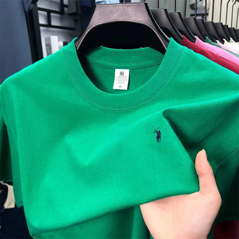 Paul Pony Premium Cotton Embroidered T-Shirt