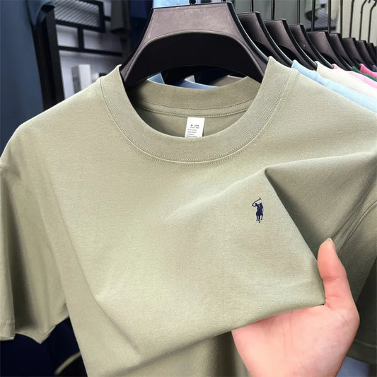 Paul Pony Premium Cotton Embroidered T-Shirt