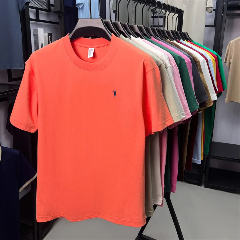Paul Pony Premium Cotton Embroidered T-Shirt