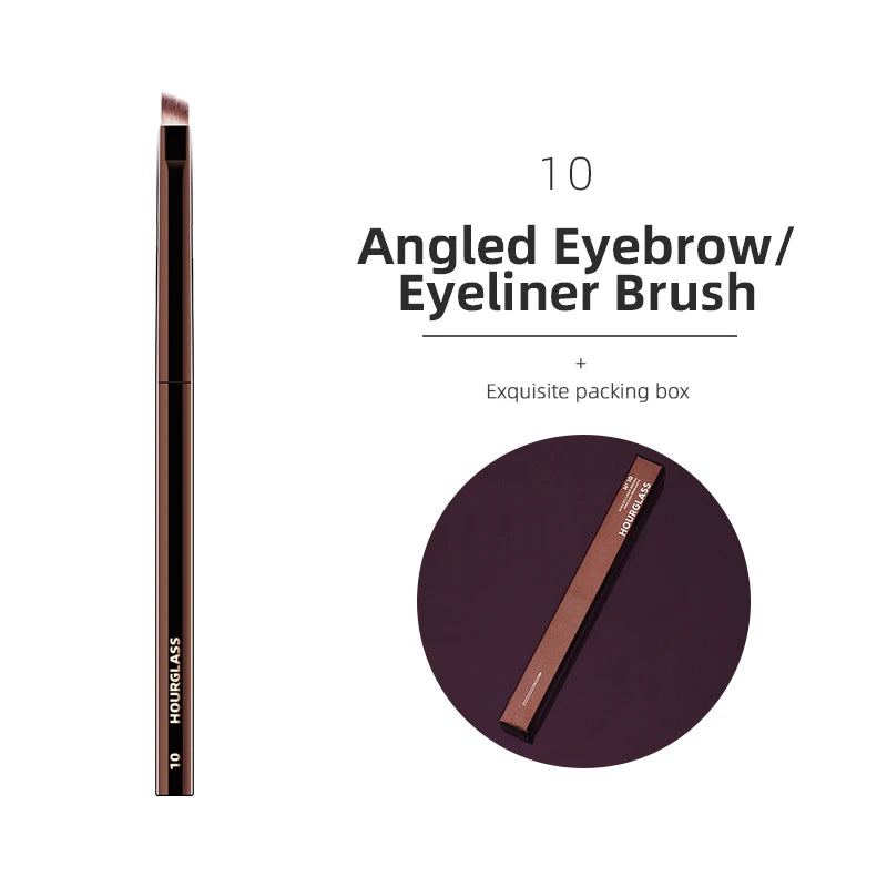 Hourglass Series Premium Face & Eye Makeup Brushes