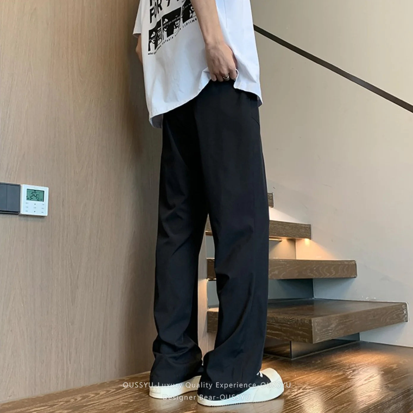 Y2K Breathable Summer Mesh Flared Pants