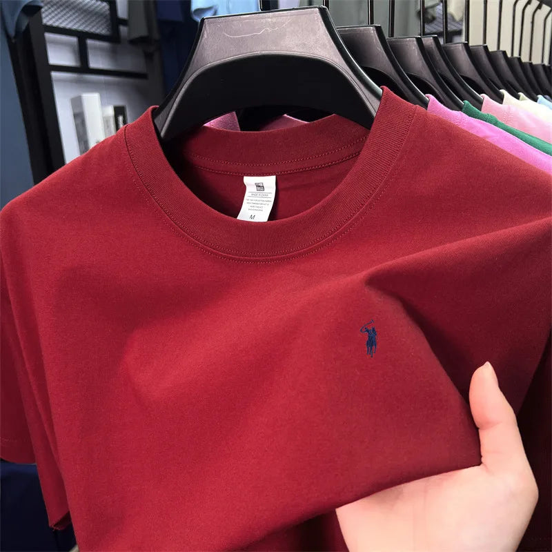 Paul Pony Premium Cotton Embroidered T-Shirt