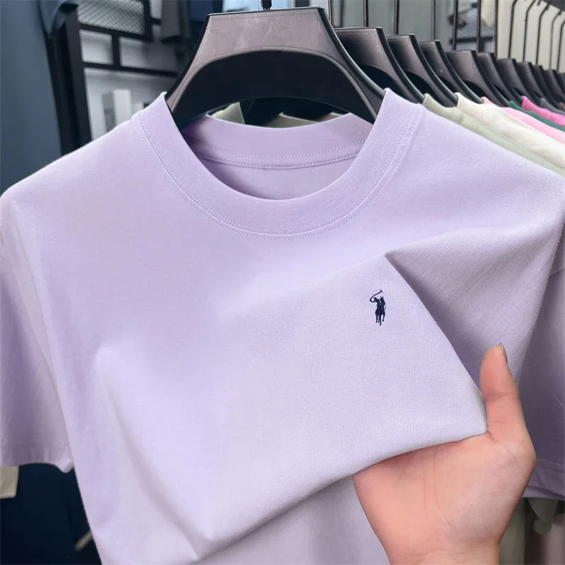 Paul Pony Premium Cotton Embroidered T-Shirt