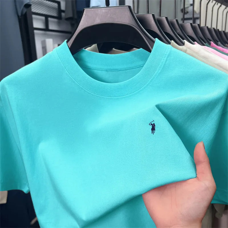 Paul Pony Premium Cotton Embroidered T-Shirt
