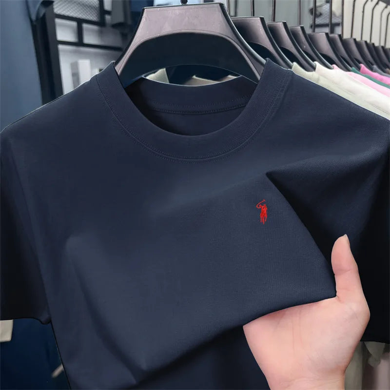 Paul Pony Premium Cotton Embroidered T-Shirt