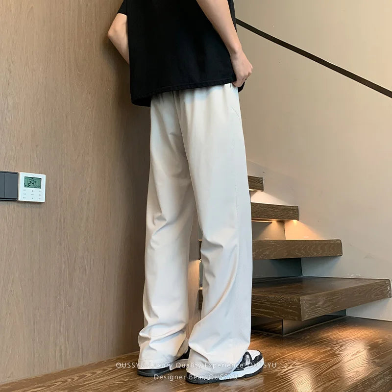 Y2K Breathable Summer Mesh Flared Pants