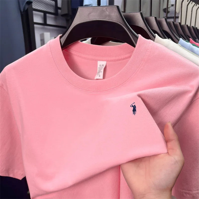Paul Pony Premium Cotton Embroidered T-Shirt