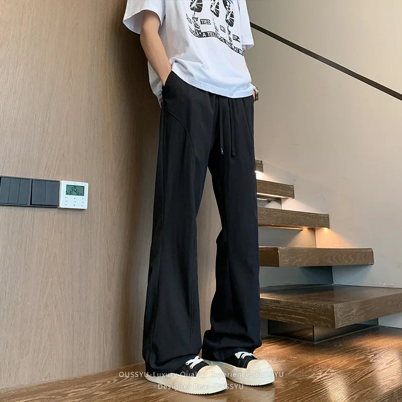 Y2K Breathable Summer Mesh Flared Pants