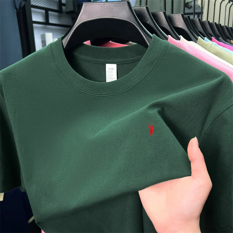 Paul Pony Premium Cotton Embroidered T-Shirt