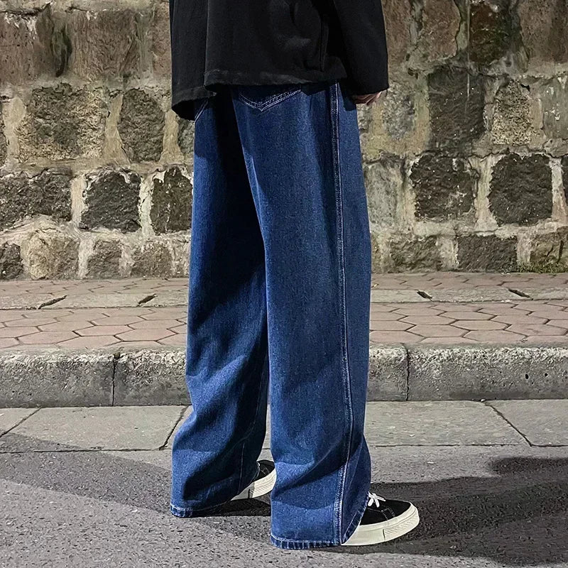 Men's Korean Style Loose Streetwear Jeans