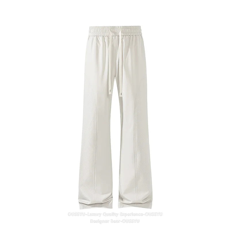 Y2K Breathable Summer Mesh Flared Pants