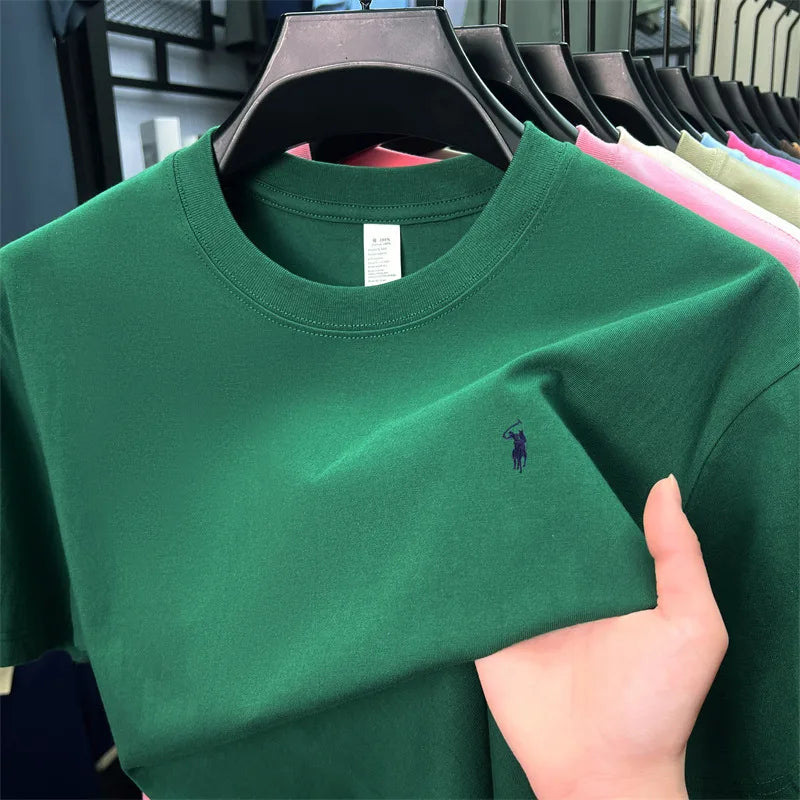 Paul Pony Premium Cotton Embroidered T-Shirt