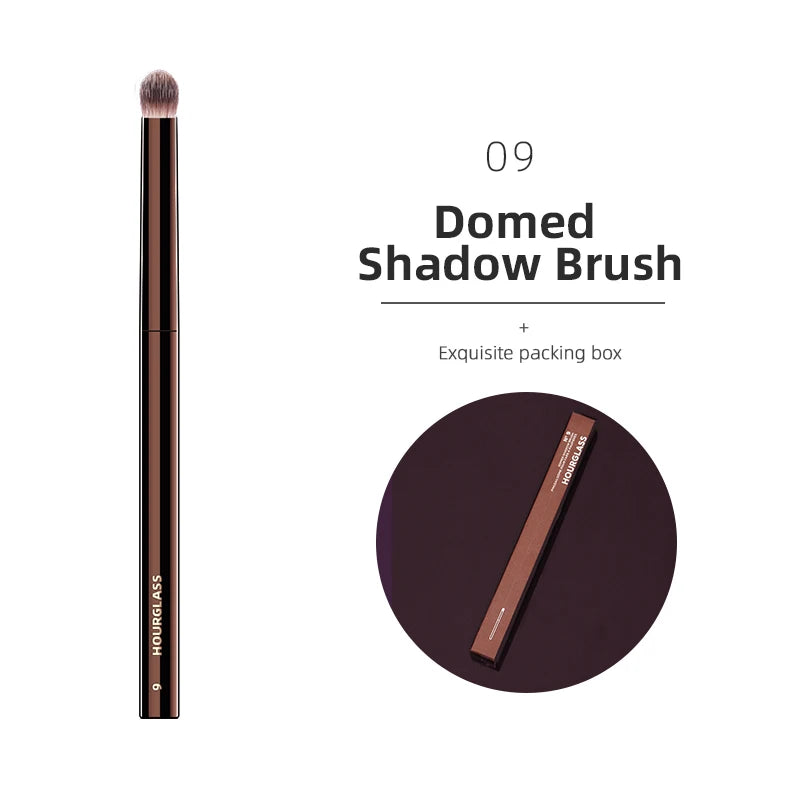 Hourglass Series Premium Face & Eye Makeup Brushes