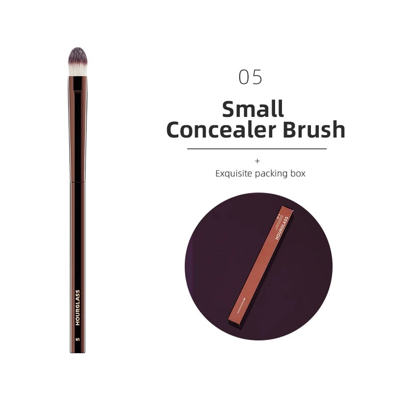 Hourglass Series Premium Face & Eye Makeup Brushes