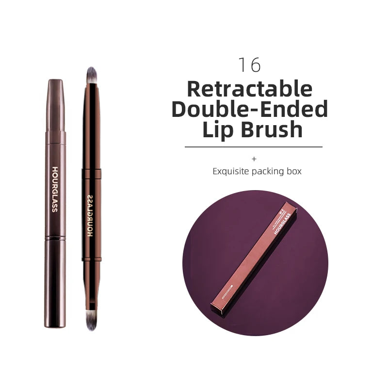 Hourglass Series Premium Face & Eye Makeup Brushes