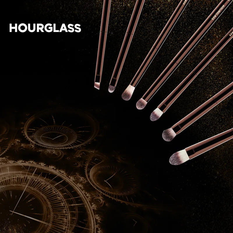 Hourglass Series Premium Face & Eye Makeup Brushes